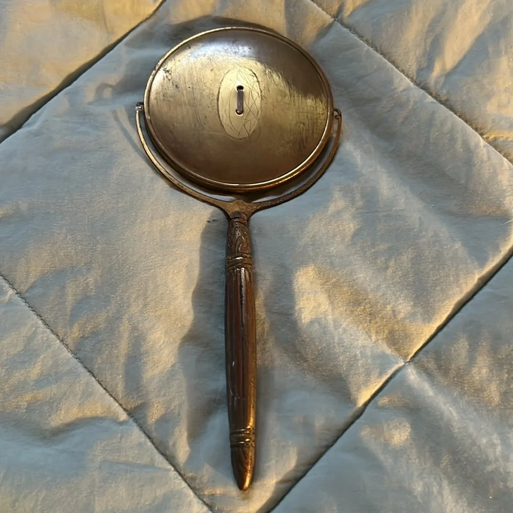 Vintage mirror handheld